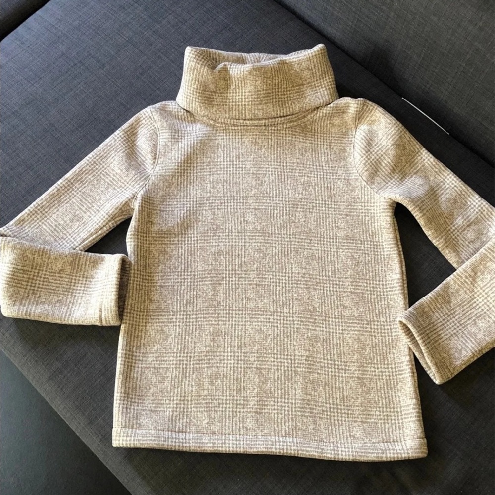 J.crew Turtleneck fleece sweater，xs